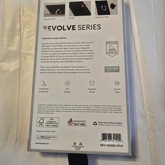 Revolve Series Purple Phone Case - Picture 2 of 9